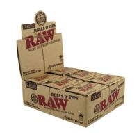 RAW Rolls 3m and Pre-rolled Tips